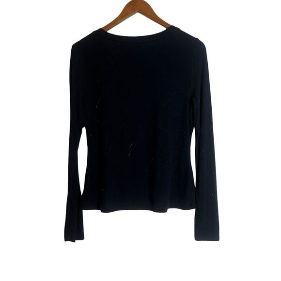 3 for $30! Gap fit black long sleeve ribbed shirt - Picture 6 of 6